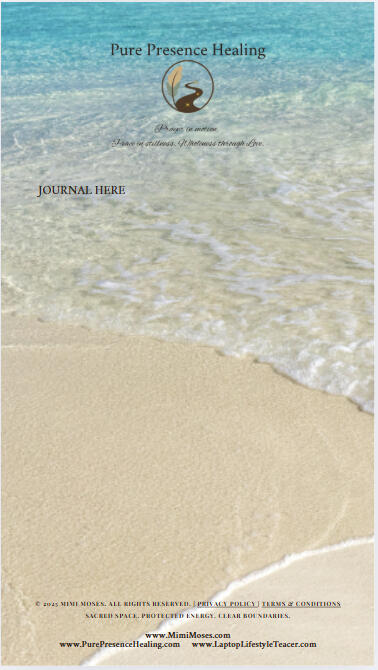 Pure Presence PDF Journaling Page Pure Presence PDF Journaling Page